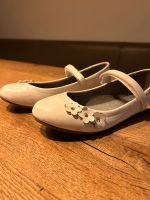 Indigo Mädchen Ballerinas Hochzeit Schuhe weiß Taufe Kommunion Nordrhein-Westfalen - Gütersloh Vorschau