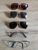 5 Brillengestelle Sonnenbrille Brille Fliegerbrille vintage retro Nordrhein-Westfalen - Bad Laasphe Vorschau