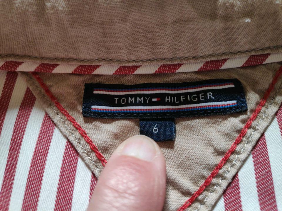 tolle Leinenbluse von Tommy Hilfiger in 34 in Wesselburen