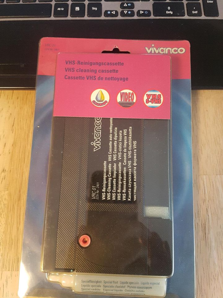 Vivanco - VHS-Reinigungskassette Videorekorder Reinigungscassette in Jever