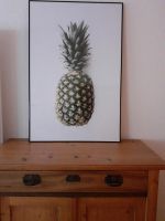 Ananas-Bild in schwarzem Rahmen Bayern - Vöhringen Vorschau