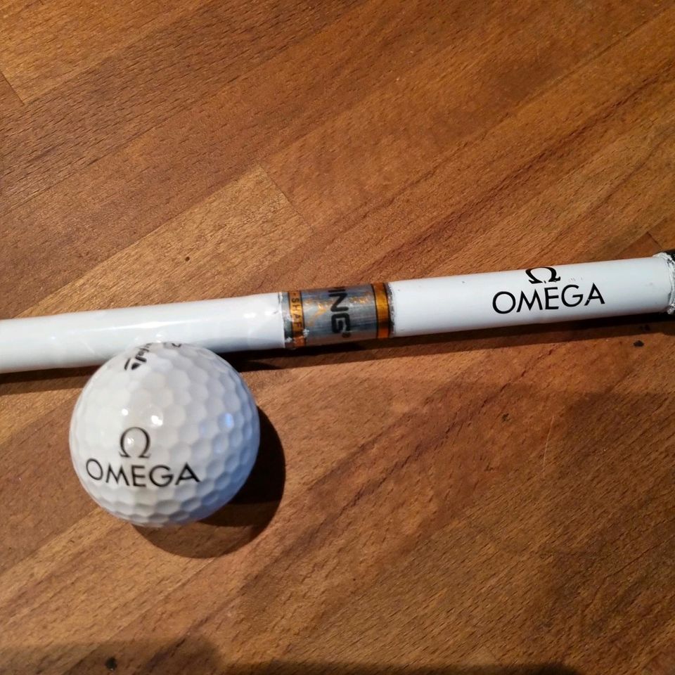 Omega Golfschläger und Ball--Rarität-- in Bochum