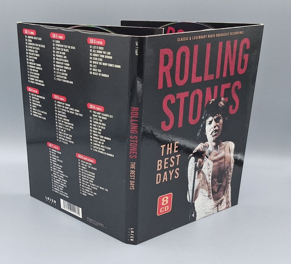 Rolling Stones – The Best Days (Broadcast Recordings) 8 CD Box in Siegburg