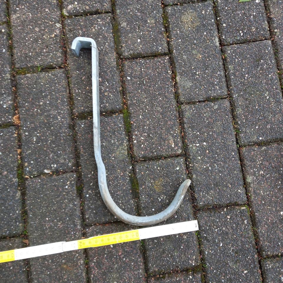 Dachhaken für Leiter- Schieferdach aus Stahl verzinkt 18 Stück in Bad Brambach