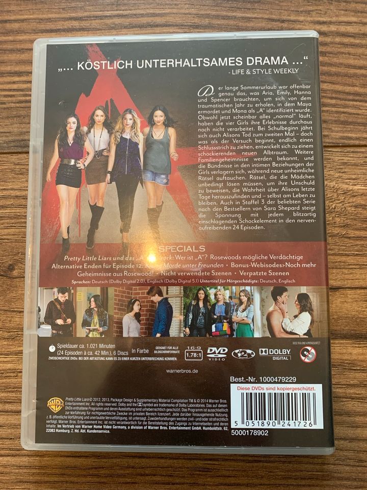 DVD-Set “Pretty little liars“ Stafel 1-6 in Schönberg