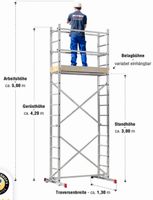 Gerüst/ Rollgerüst zum Mieten/Verleih 3-5m do-it-yourself Essen-West - Frohnhausen Vorschau