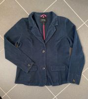 •• Sweatshirt-Blazer •• 40/42 •• Blau •• 85% Baumwolle •• Niedersachsen - Wilhelmshaven Vorschau