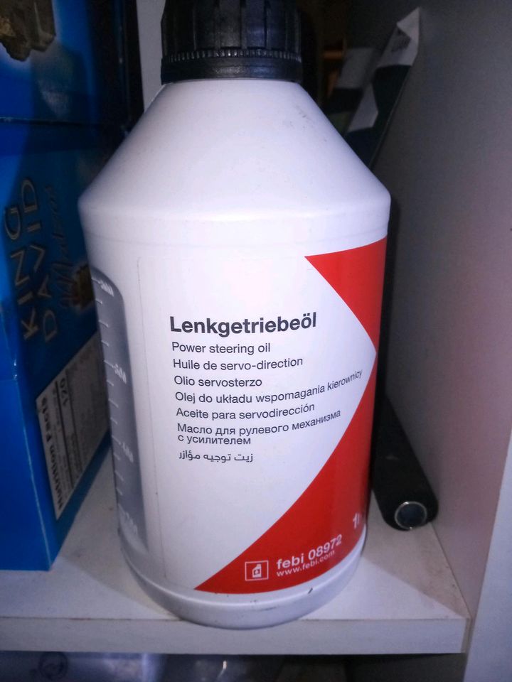 Servolenkung Öl , 1 Liter Flasche.