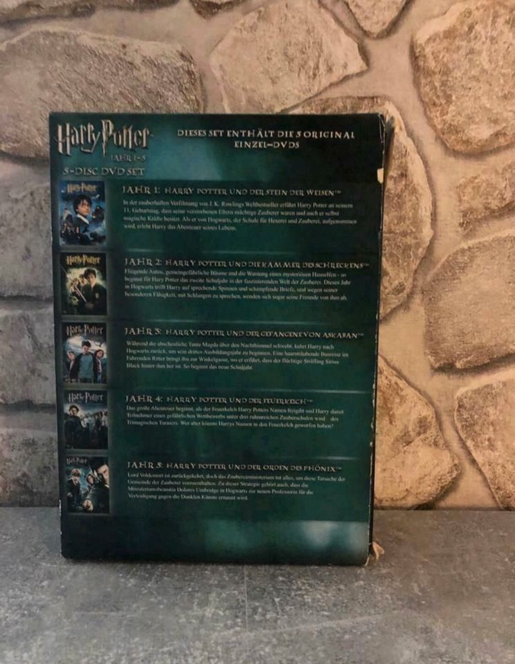 Harry Potter Jahr 1-5 5-Disc DVD Set in Bergisch Gladbach