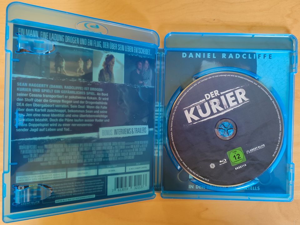 Der Kurier - In den Fängen des Kartells -Blu-Ray,Daniel Radcliffe in Greven