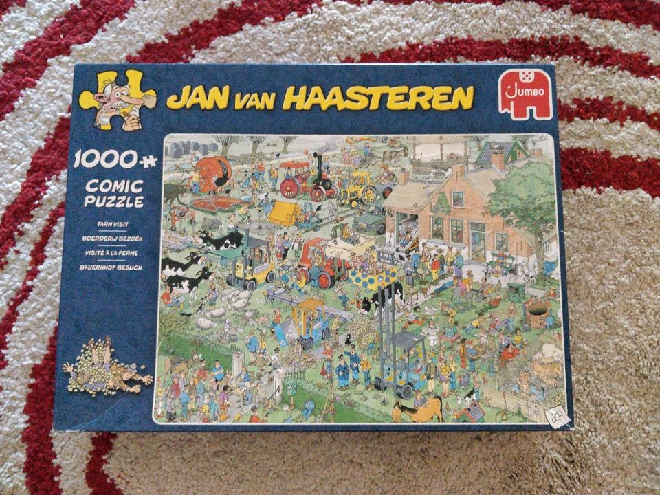Puzzle Jan van Haasteren Bauernhof Besuch 1000 Teile in Berlin