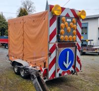 Mersch VZ 616 Absperrtafel FAT Nissen Horizont Verkehrsleittafel Verkehrsleitanhänger Verkehrssicherungsanhänger Leitanhänger Rheinland-Pfalz - Selters Vorschau