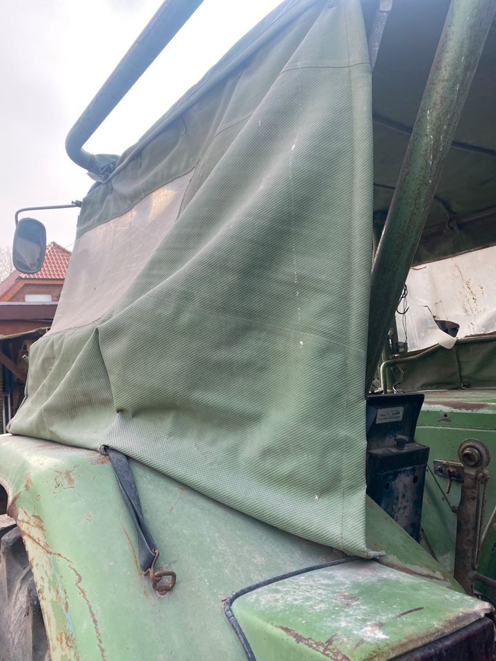 Peko Verdeck Seitenteile Dachplane Fendt Farmer in Lünne