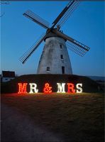 Leuchtbuchstaben MR & MRS, MRS & MRS, MR & MR Hochzeitsdeko Nordrhein-Westfalen - Porta Westfalica Vorschau
