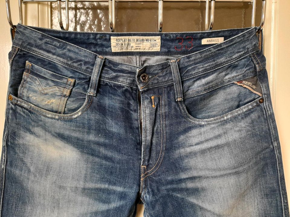 Jeans Herrenjeans von REPLAY in Gr. 33/34 in Berlin