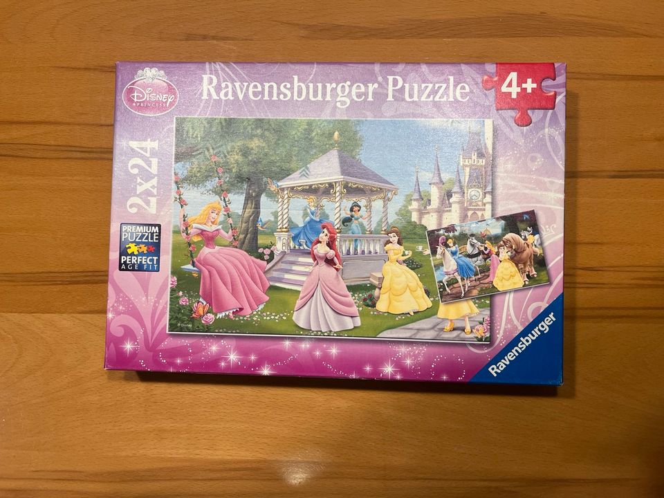 Puzzle 2x24 Disney Princess in Schweinfurt