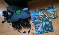 Microsoft Xbox Classic Konsole + 2 Controller + 5 Spiele Niedersachsen - Braunschweig Vorschau