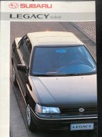 Prospekt Subaru Legacy Limousine & Station von 11/1990 Nordrhein-Westfalen - Mettmann Vorschau