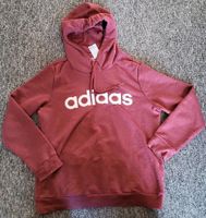 ADIDAS Pullover Kapuze Langarmshirt weinrot Gr.L 44-46 Brandenburg - Premnitz Vorschau