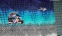 2x Stenzo Rennwagen Formel 1 Auto Jersey Panel Stoff nähen Harburg - Hamburg Heimfeld Vorschau