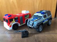 Set Polizei und Feuerwehr von Dickie Toys mit Sound 30x15 cm Nordrhein-Westfalen - Wesel Vorschau