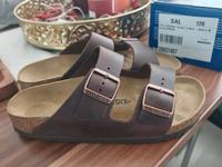 Neu! Birkenstock Pantoletten Leder Braun Gr. 40 Berlin - Reinickendorf Vorschau