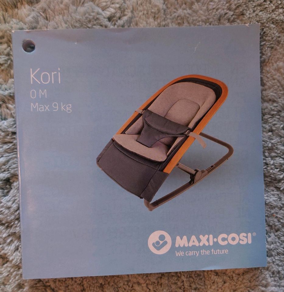 Maxi Cosi Kori Babywippe Essential Blue, 3 Stufen verstellbar in Wegberg