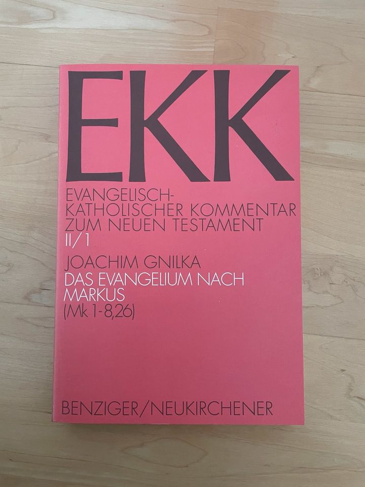 Evangelisch-Katholischer Kommentar zum Neun Testament - EKK in Stephanskirchen