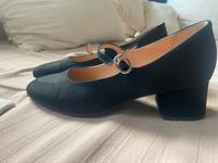 Pumps Riemcheb schwarz Gr 37 Absatz Schuhe Tanzschuhe Hamburg-Mitte - Hamburg St. Pauli Vorschau