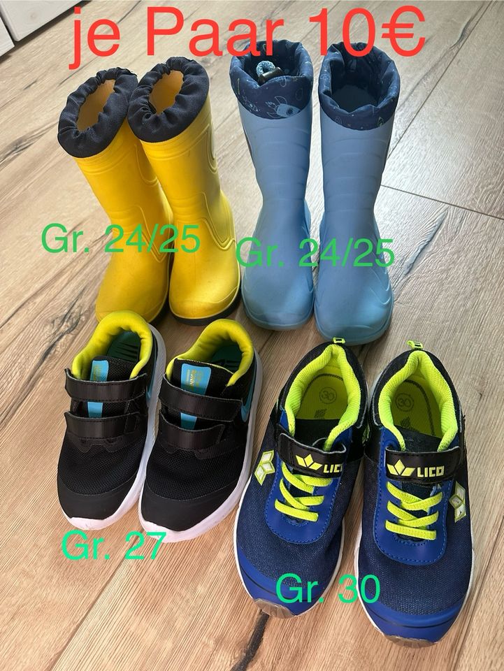 Kinderschuhe ab Größe 27 ab 5€ in Buchloe