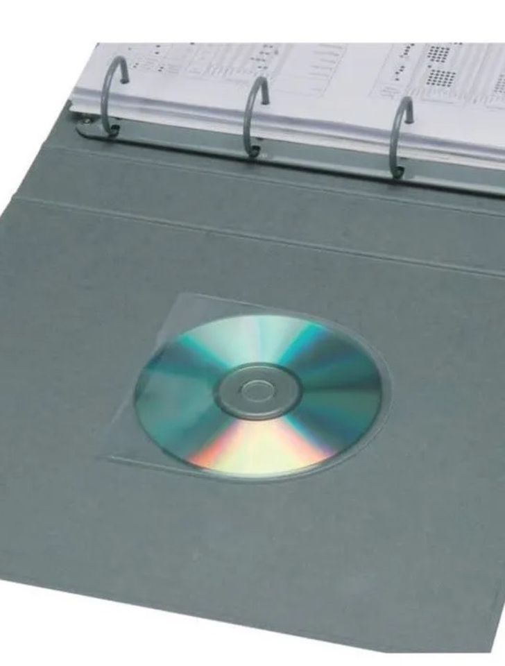 CD Hülle selbstklebend transparent 17x in Elchingen