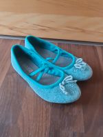 Stoffballerinas Ballerinas türkis, Gr. 31 Baden-Württemberg - Unterschneidheim Vorschau