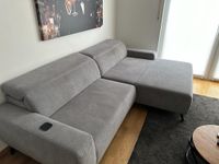Couch Sofa Wohnzimmer grau elektrisch sehr guter Zustand Bayern - Regensburg Vorschau