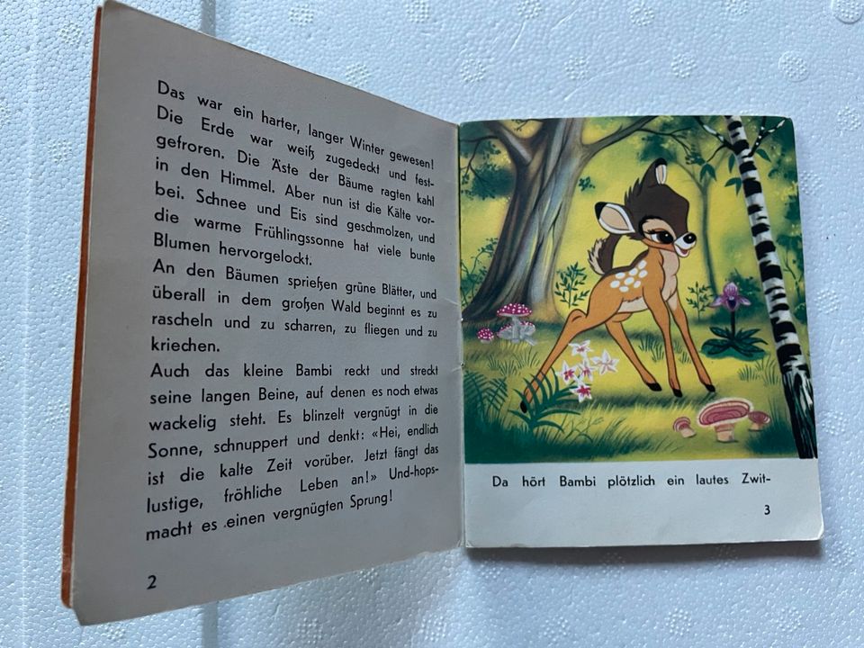 Bambi Nr.4 Walt Disney 1964 Pestalozzi Verlag Rarität in Drolshagen