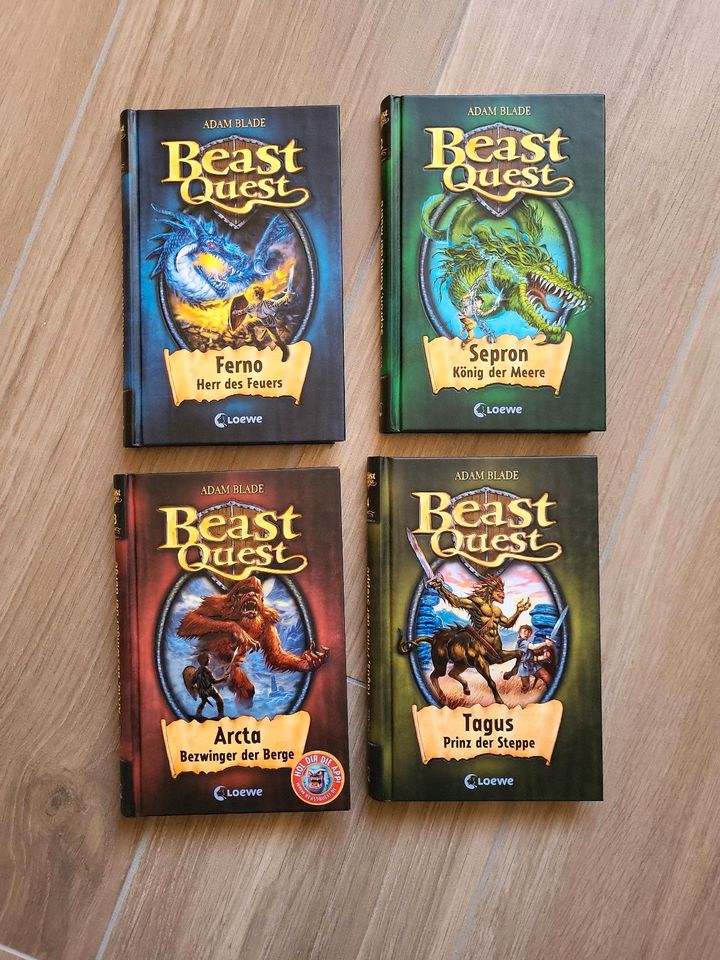 Beast Quest von Adam Blade Band 1-4 in Mertloch