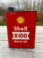 Shell X 100 Öldose 60er Jahre ungeöffnet Vespa Renault R4 R6 R8 Nordrhein-Westfalen - Korschenbroich Vorschau