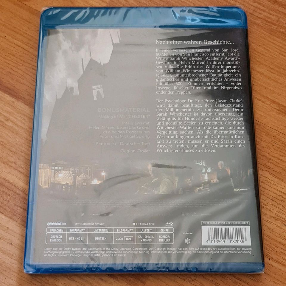 Winchester - Das Haus der Verdammten / Blu-ray Video. in Düsseldorf