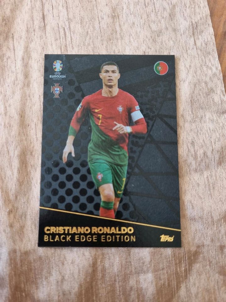 TOPPS Match Attax EURO 2024 - BLACK EDGE EDITION Cristiano Ronald in Berlin