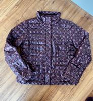 Lands End Daunen Jacke Damen Gr M wenig getragen lila Muster Bayern - Cadolzburg Vorschau