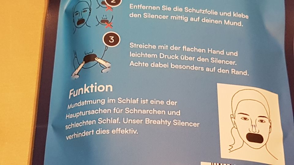 Mundpflaster Gegen Schnarchen- Antischnarchen - 30 Stück. - NEU in Hagen