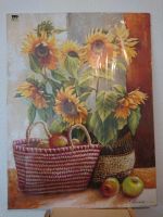 Gemälde "Sonnenblumen und Äpfel in zwei Taschen" Hessen - Gießen Vorschau