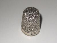 Antiker Fingerhut Thimble England Sterling Silber Jahr 1915 Bayern - Gauting Vorschau