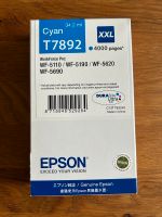 Epson Cyan T7892 XXL Druckerpatrone Neu Nordrhein-Westfalen - Düren Vorschau