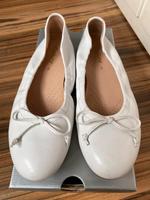 Gabor Ballerinas Größe 39 weiß Nappa-Leder Sachsen - Glauchau Vorschau