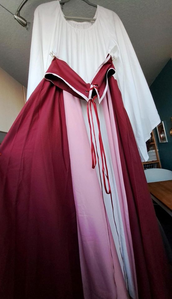 Langes Mittelalterliches Kleid Gewand Renaissance Kostüm Cosplay in Dietmannsried