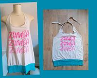 Zumba Wear Sport Top Gr XL XXL Weiß Neckholder Bubble Top Nordrhein-Westfalen - Blomberg Vorschau