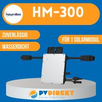 Hoymiles Microwechselrichter HM 300 Wechselrichter Inverter Solar Nürnberg (Mittelfr) - Aussenstadt-Sued Vorschau