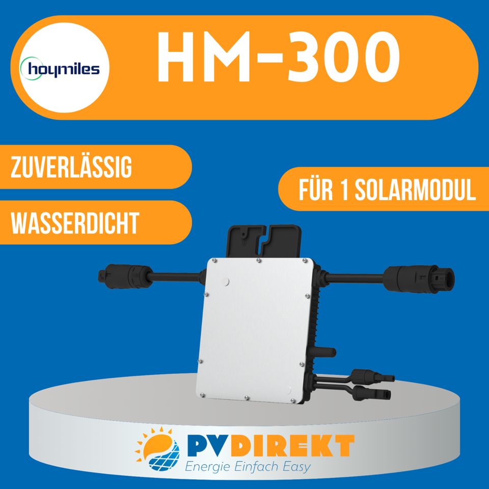 Hoymiles Microwechselrichter HM 300 Wechselrichter Inverter Solar in Nürnberg (Mittelfr)