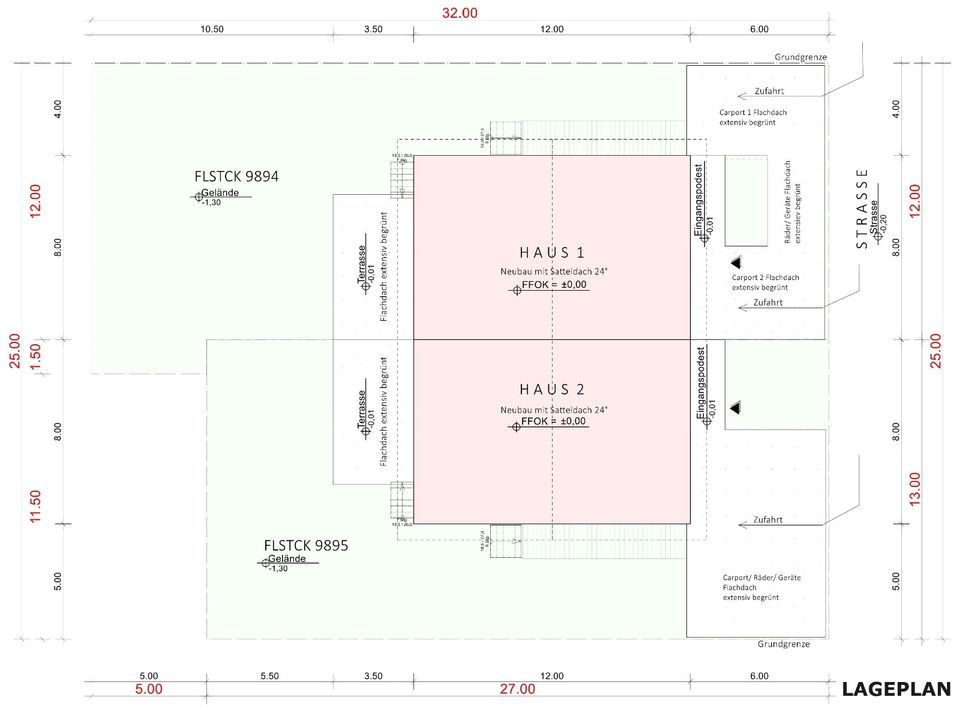 Baubiologisches Einfamilienhaus der Spitzenklasse Klimafreundlicher Neubau (KfN) – Effizienzhaus 40 QNG in Weil am Rhein