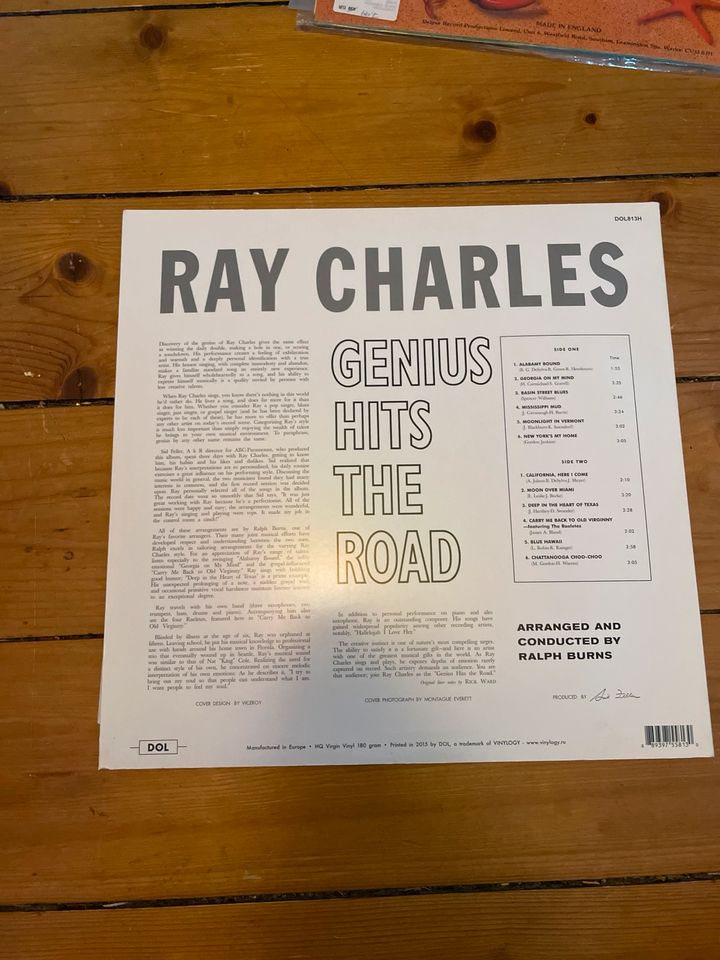 Schallplatte ray charles the genius hits the road vinyl in Detmold